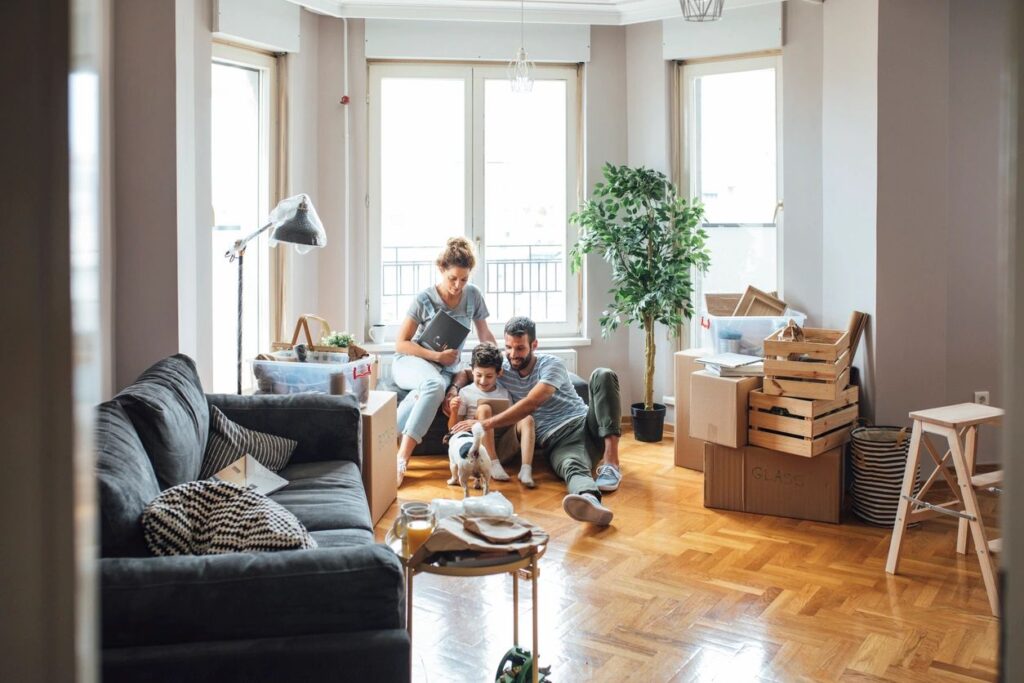family looking to sell their home and move easy 