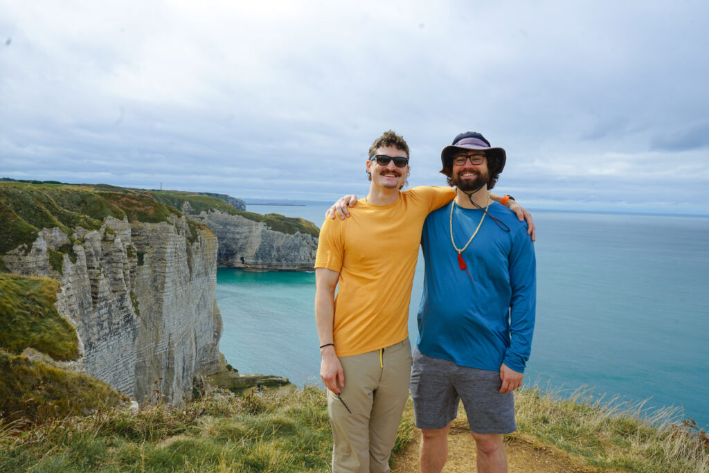 Maryland Property Buyers Two Brothers Two Tall Men France Waterfront Smiling Trustworthy